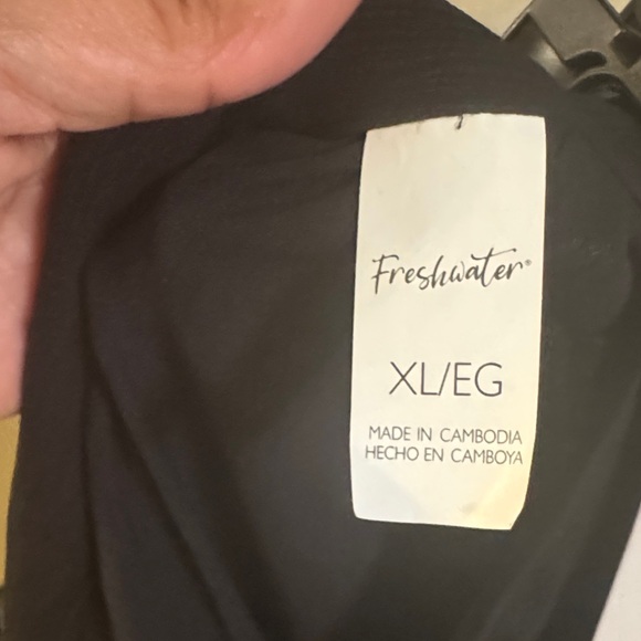 Freshwater Black Tie-Waist Swim Sarong - Picture 5 of 5